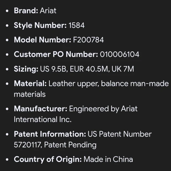 Ariat Women's Legend Russet Rebel Full-Grain Leather Cowgirl Boots Size 9.5B - Picture 9 of 9